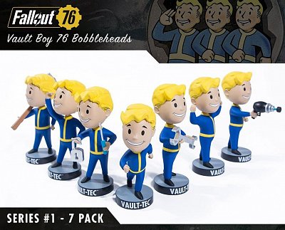 Fallout 76 Bobble-Heads 13 cm Vault-Tec Vault Boys Series 1 7-Pack