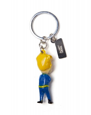 Fallout 76 Metal Keychain 3D Vault Boy