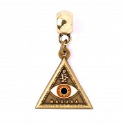 Fantastic Beasts Charm Triangle Eye (antique brass plated)