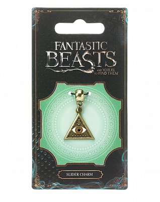 Fantastic Beasts Charm Triangle Eye (antique brass plated)