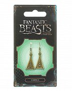 Fantastic Beasts Macusa Earrings (antique brass plated)
