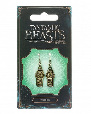 Fantastic Beasts No-Maj Earrings (antique brass plated)