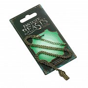 Fantastic Beasts Pendant & Necklace No-Maj (antique brass plated)