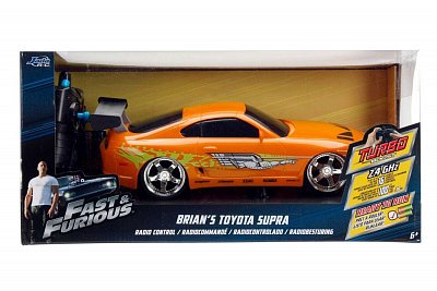 Fast & Furious RC Car 1/16 Brian\'s 1995 Toyota Supra --- DAMAGED PACKAGING