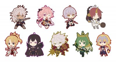 Fate/Apocrypha Rubber Charms 7 cm Assortment Niitengomu! (10) --- DAMAGED PACKAGING