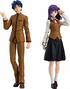 Fate/Stay Night Heaven\'s Feel Figma Action Figure 2-Pack Shinji Matou & Sakura Matou 14 - 15 cm