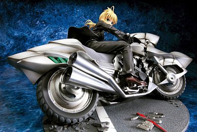 Fate/Zero Statue 1/8 Saber & Saber Motored Cuirassier 16 cm