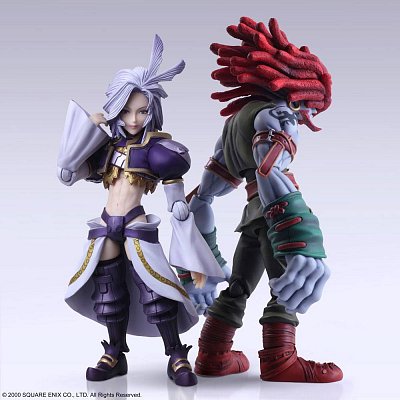 Final Fantasy IX Bring Arts Action Figures Kuja & Amarant Coral 16 - 18 cm