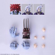 Final Fantasy IX Bring Arts Action Figures Kuja & Amarant Coral 16 - 18 cm