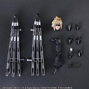 Final Fantasy VII Advent Children Play Arts Kai Action Figure Cloud Strife & Fenrir 28 cm