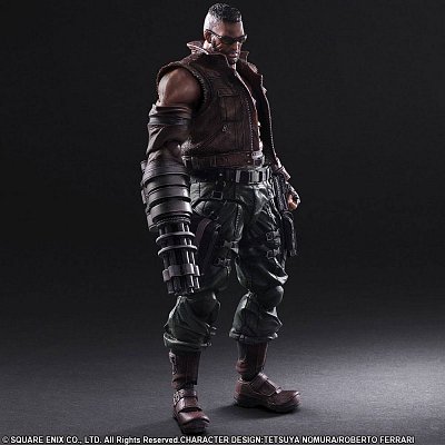 Final Fantasy VII Remake Play Arts Kai Action Figure No. 2 Barret Wallace 30 cm