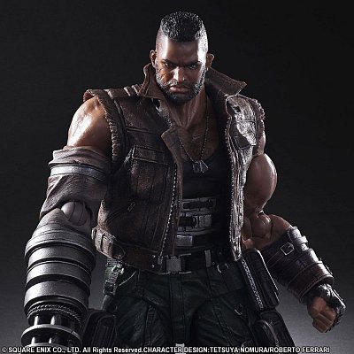 Final Fantasy VII Remake Play Arts Kai Action Figure No. 2 Barret Wallace 30 cm