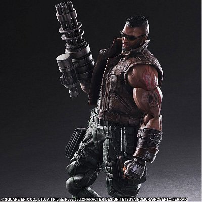 Final Fantasy VII Remake Play Arts Kai Action Figure No. 2 Barret Wallace 30 cm