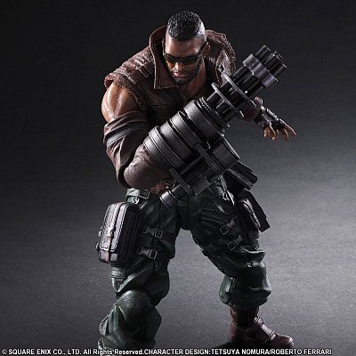 Final Fantasy VII Remake Play Arts Kai Action Figure No. 2 Barret Wallace 30 cm