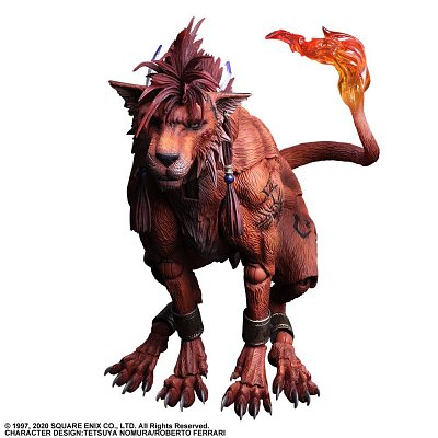 Sběratelská akční figurka Final Fantasy VII Remake Play Arts Kai Red XIII 18 cm