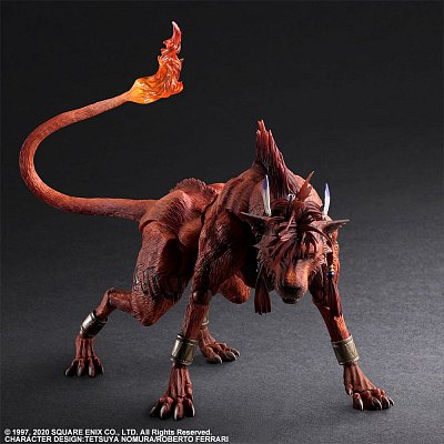 Sběratelská akční figurka Final Fantasy VII Remake Play Arts Kai Red XIII 18 cm