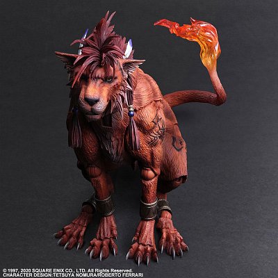 Sběratelská akční figurka Final Fantasy VII Remake Play Arts Kai Red XIII 18 cm
