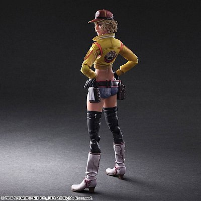 Final Fantasy XV Play Arts Kai Action Figure Cindy Aurum 28 cm --- DAMAGED PACKAGING