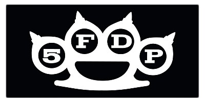 Five Finger Death Punch Towel Logo 150 x 75 cm