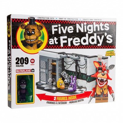 Five Nights at Freddy\'s Medium Construction Set Parts & Service --- DAMAGED PACKAGING