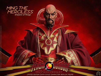 Flash Gordon akční figurka 1/6 Ming the Merciless Limited Edition 31 cm