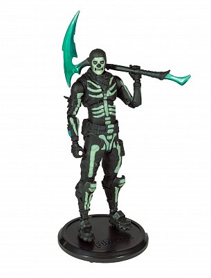 Fortnite Action Figure Green Glow Skull Trooper (Glow-in-the-Dark) Walgreens Exclusive 18 cm