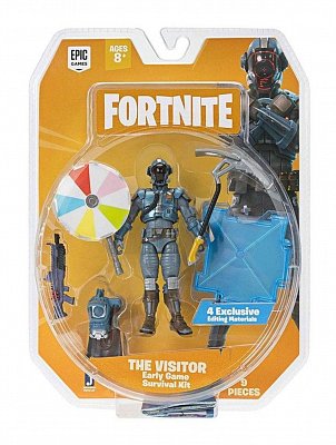 Fortnite Early Game Survival Kit Action Figure The Visitor 10 cm