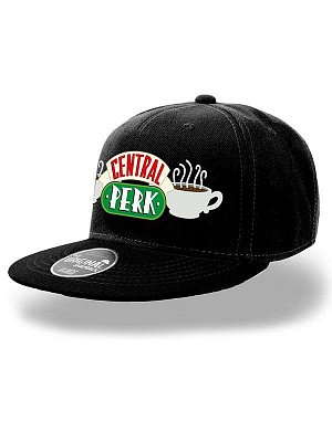 Friends Snap Back Cap Central Perk Logo