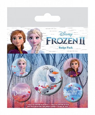 Frozen 2 Pin Badges 5-Pack Destiny