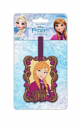 Frozen Rubber Luggage Tag Anna