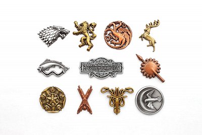 Game of Thrones 10-Pack Pin Badges Houses & Logo