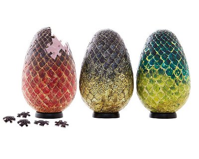 Game of Thrones 3D Puzzle Dragon Eggs (240 pieces)