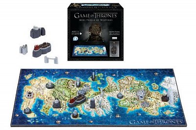 Game of Thrones 3D Puzzle Mini Westeros (340 pieces)
