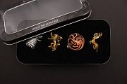 Game of Thrones 4-Pack Pin Badges Main Houses