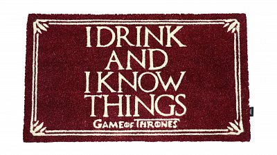 Game of Thrones Doormat I Drink And I Know Things 43 x 72 cm