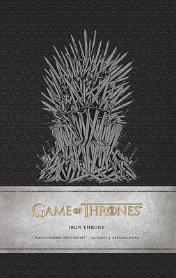 Game of Thrones Hardcover Ruled Journal Iron Throne