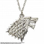 Game of Thrones Pendant & Necklace Stark Sigil (Sterling Silver)