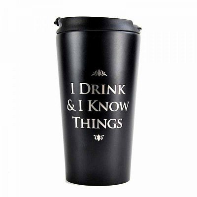 Game of Thrones Travel Mug I Drink & I Know Things