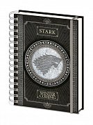 Game of Thrones Wiro Notebook A5 Stark