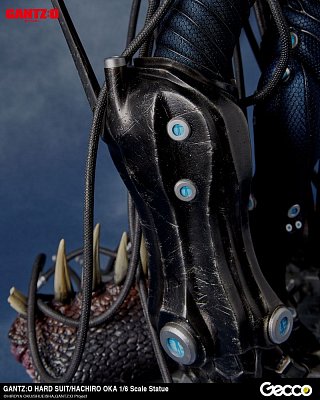 Gantz:O Statue 1/6 Hachiro Oka Hard Suit 57 cm --- DAMAGED PACKAGING