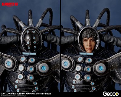 Gantz:O Statue 1/6 Hachiro Oka Hard Suit 57 cm --- DAMAGED PACKAGING