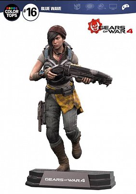 Gears of War 4 Color Tops Action Figure Kait Diaz 18 cm