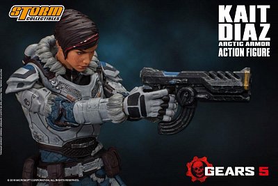 Gears of War 5 Action Figure 1/12 Kait Diaz Arctic Armor 18 cm