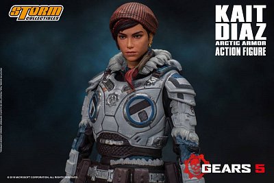 Gears of War 5 Action Figure 1/12 Kait Diaz Arctic Armor 18 cm