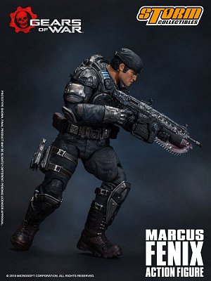Gears of War 5 Action Figure 1/12 Marcus Fenix 16 cm --- DAMAGED PACKAGING