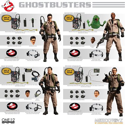 Ghostbusters Action Figures 1/12 Deluxe Box Set 17 cm