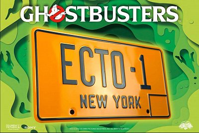 Ghostbusters Replica 1/1 ECTO-1 License Plate