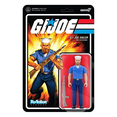 GI Joe ReAction Action Figure Blueshirt Beard (Pink) Wave 2 10 cm