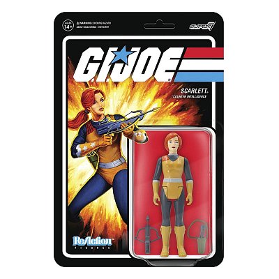 GI Joe ReAction Action Figurka Scarlett 10 cm