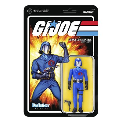 GI Joe ReAction Action Figurka Cobra Commander 10 cm